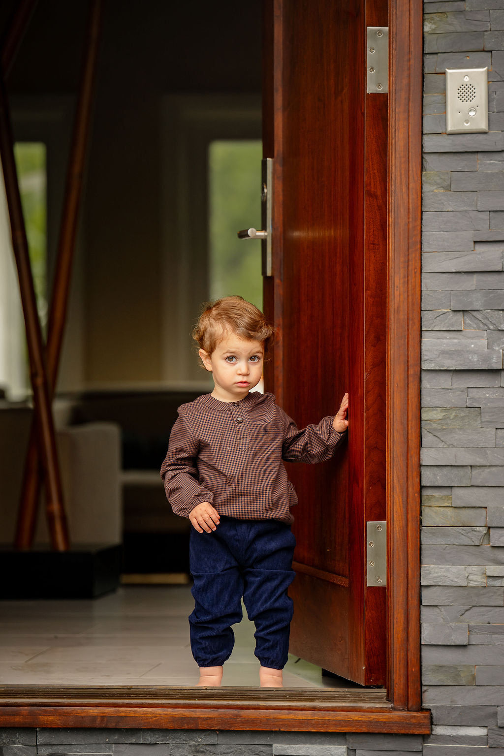 Gingham-Boy-Set-Navy
