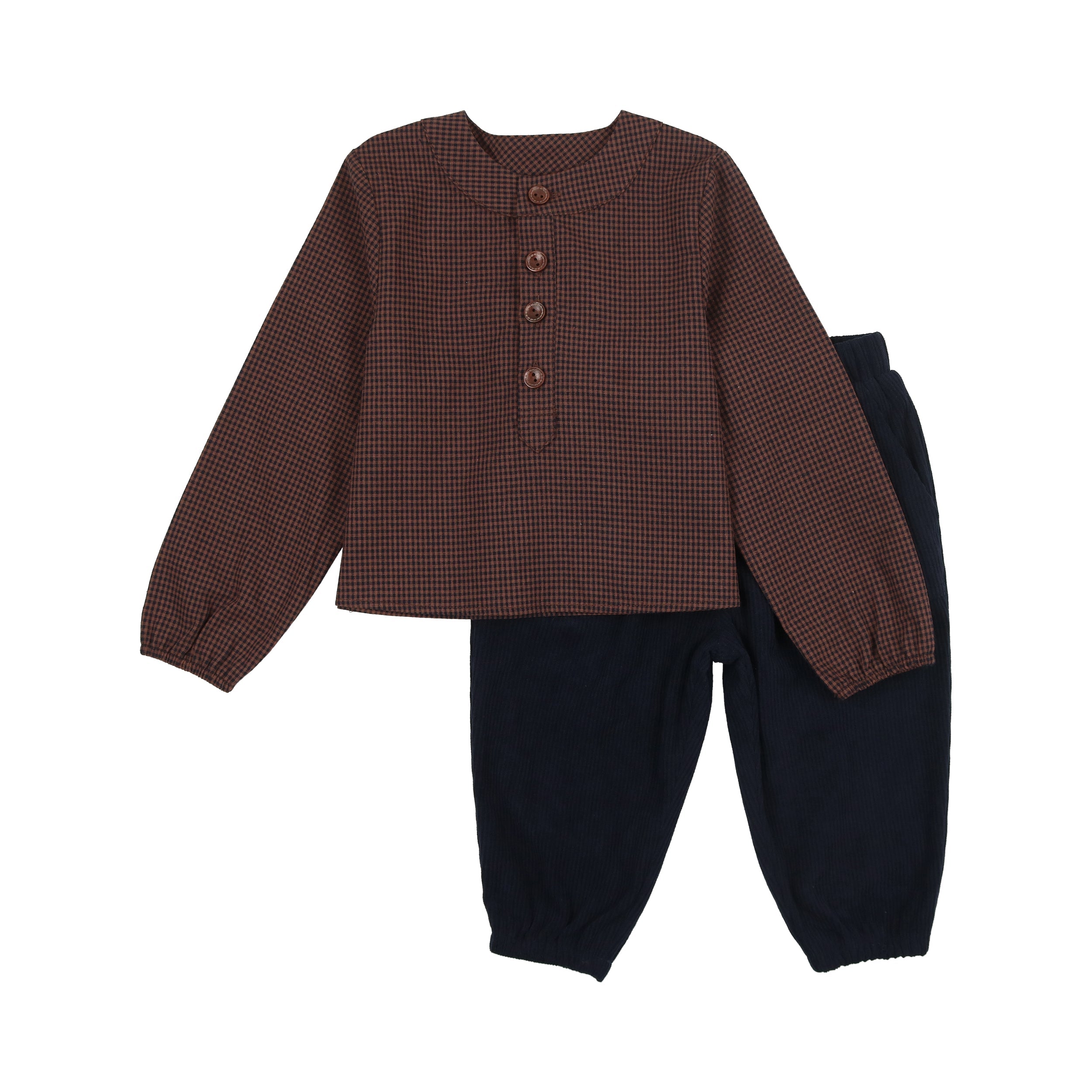 Gingham-Boy-Set-Navy